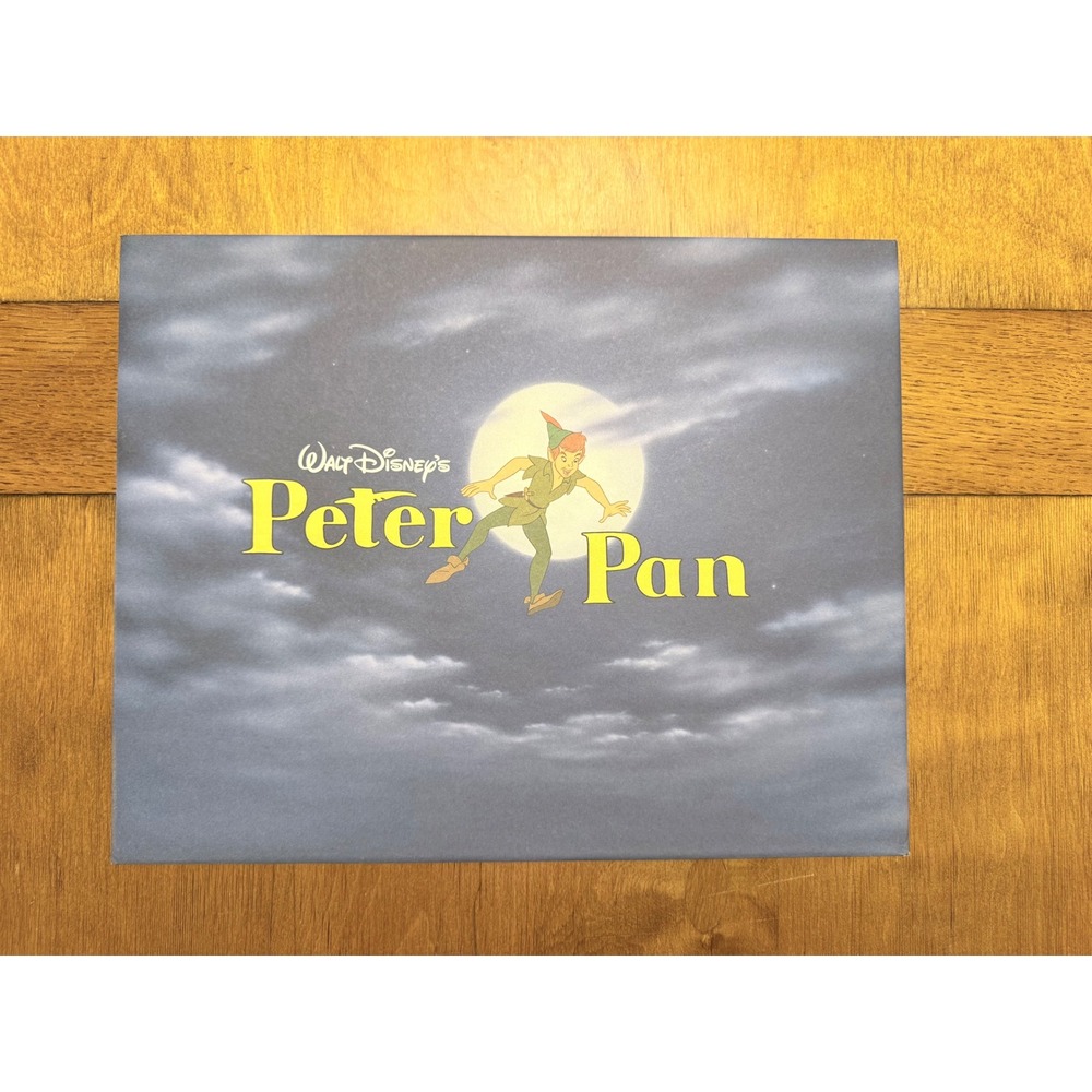 Disney Peter Pan Exclusive Commemorative Lithograph - The Disney Store - Vintage